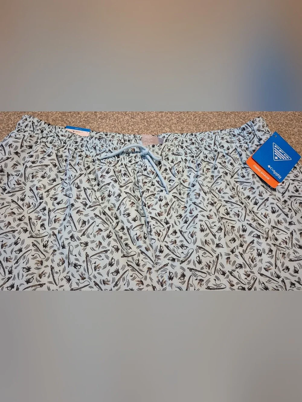 Nwt Mens Columbia Pfg Swim Trunks Size Xl